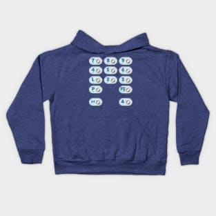 Elevator Panel Buttons Art Gift Kids Hoodie